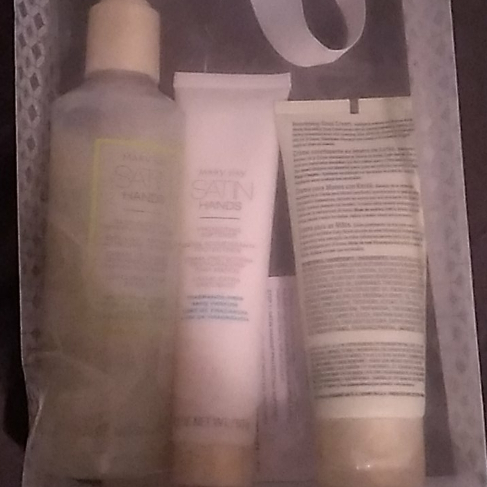 Mary Kay satin hands
